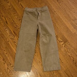 Emmett Wide Leg Curvy Cropped Pants